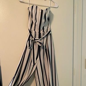 Strapless jumpsuit
